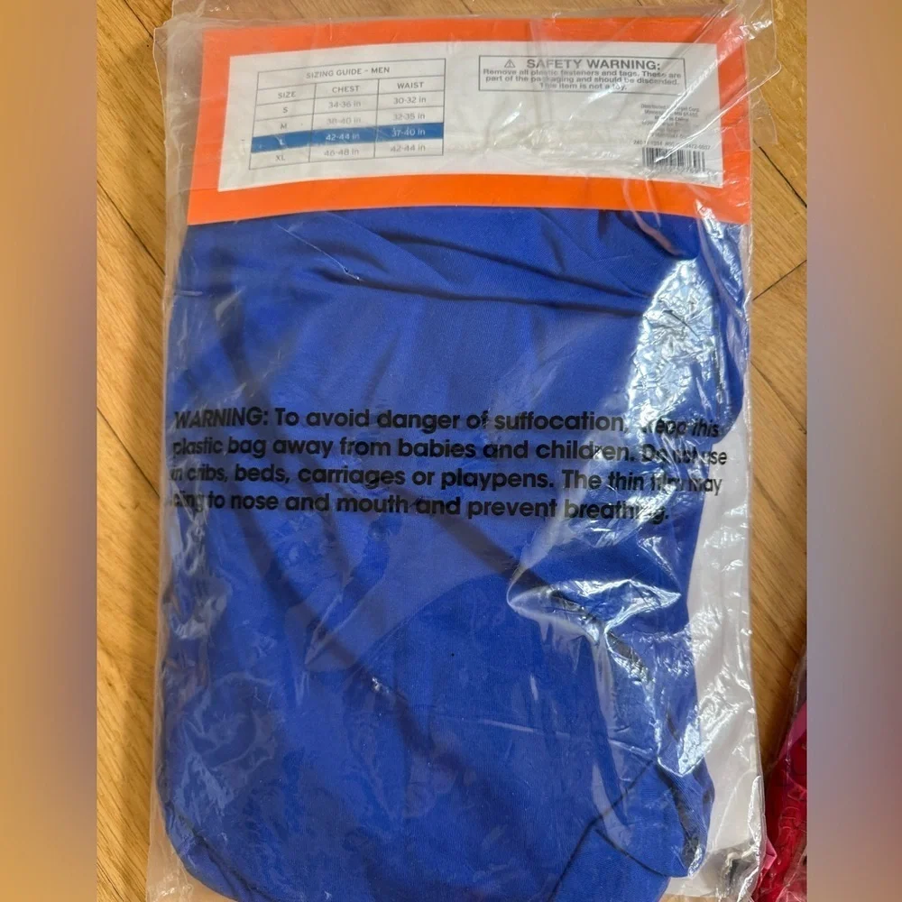 Blue Costume Skin Suit